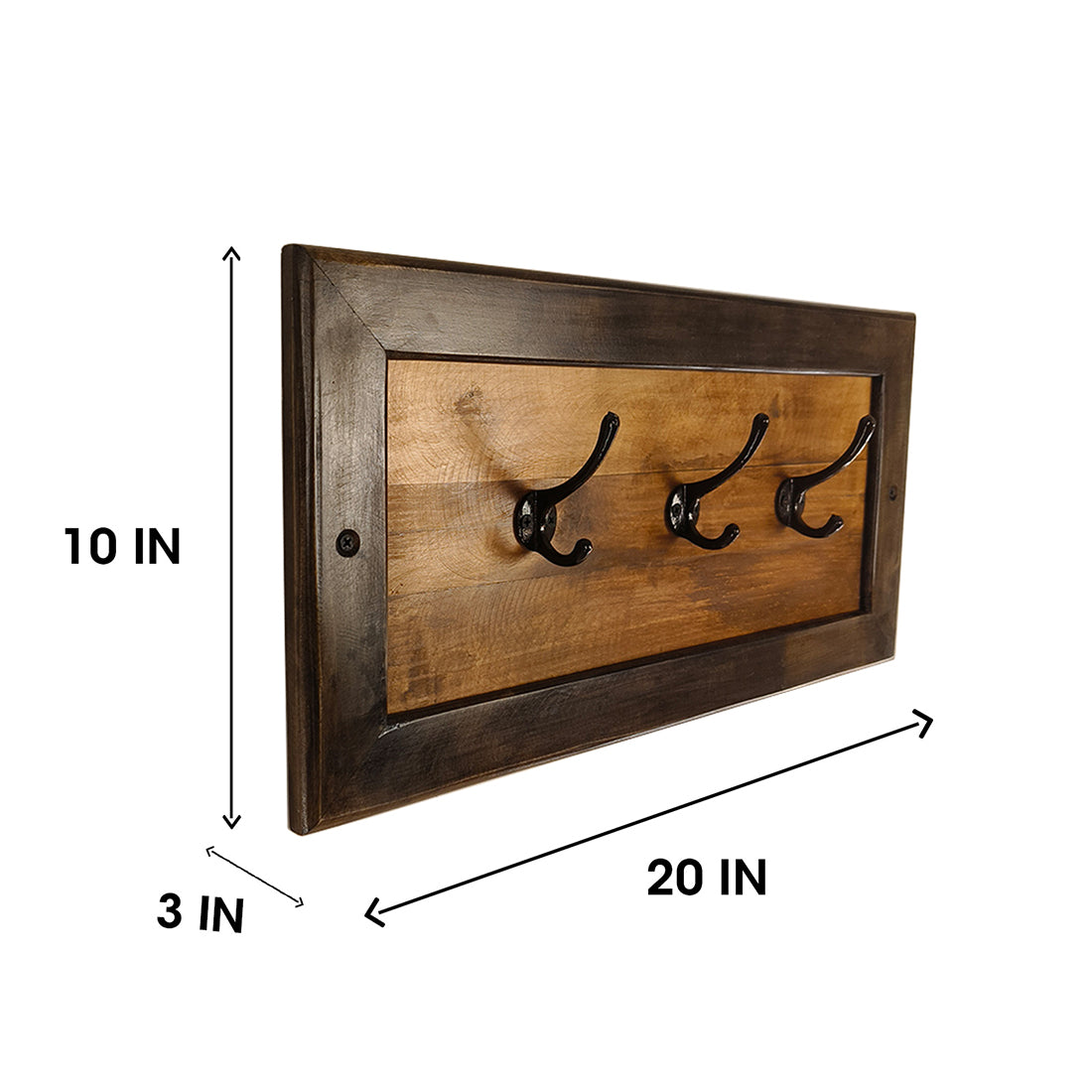 LESTER Wooden Wall Coat Hanger cum Key Holders -OUCH CART | Wall hanging