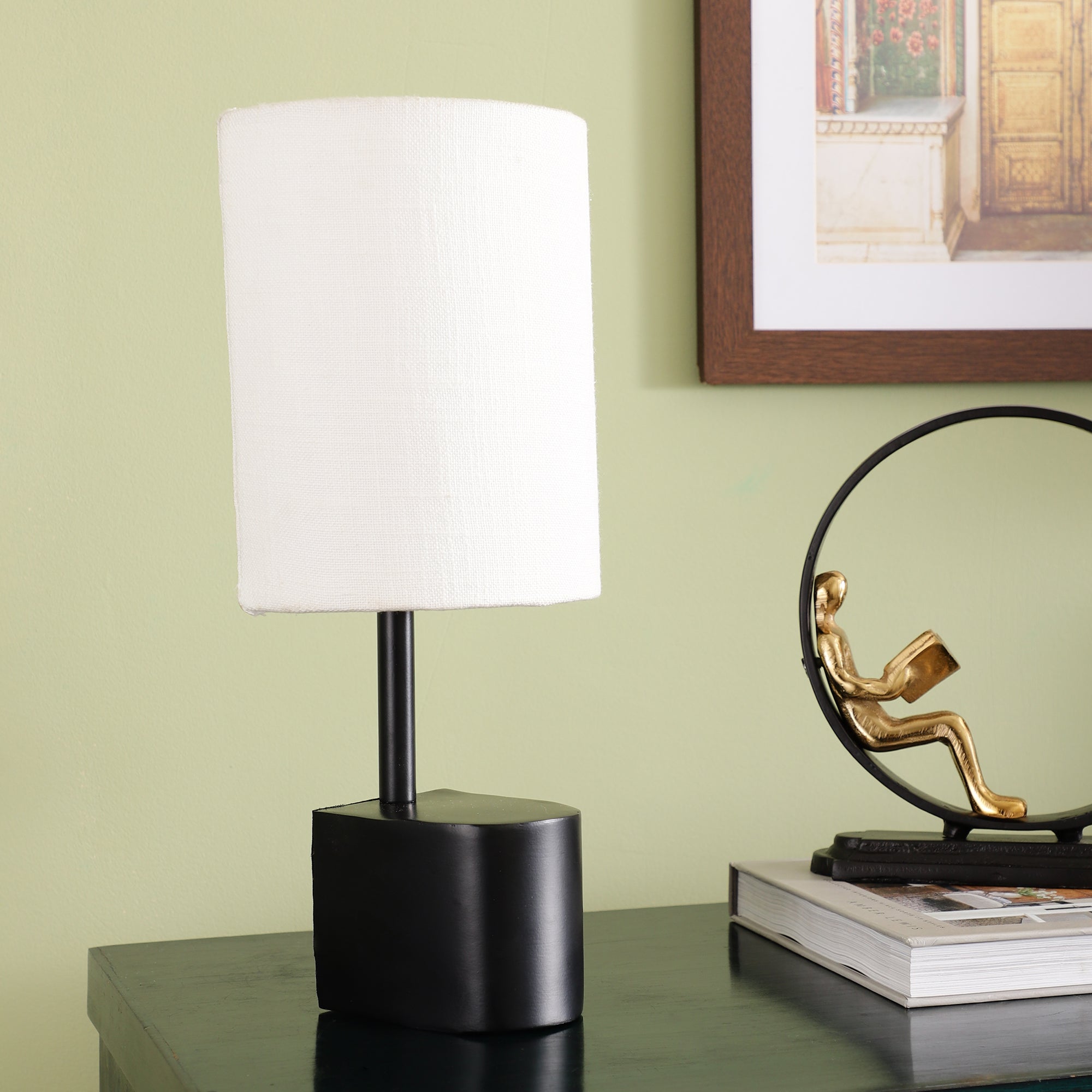 Split Table Lamp Black M.M.I. OVERSEAS