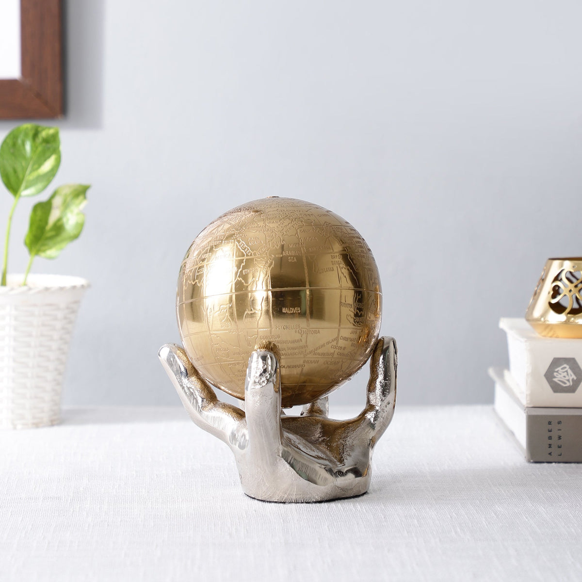 Celestial Grip Art Deco Globe Ouch Cart