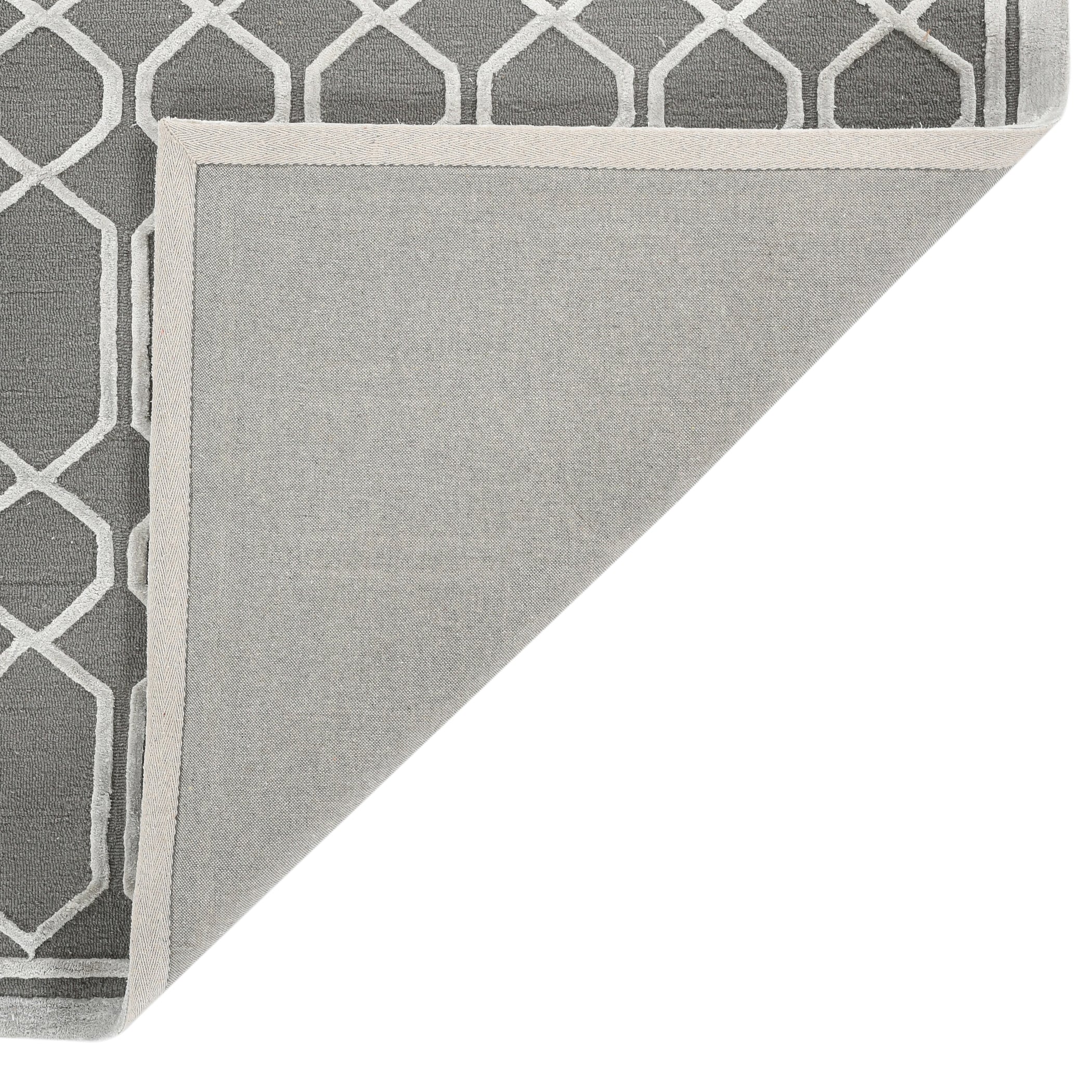 Saraswati Global Rug, Premium Wool Area Rug, 8x10 Feet, Luxury Rug, Ideal for Bedroom, Living Room, and Dining Room, Kids Room, Office Rug, Anti-Skid & Anti Slip Backing Carpet.