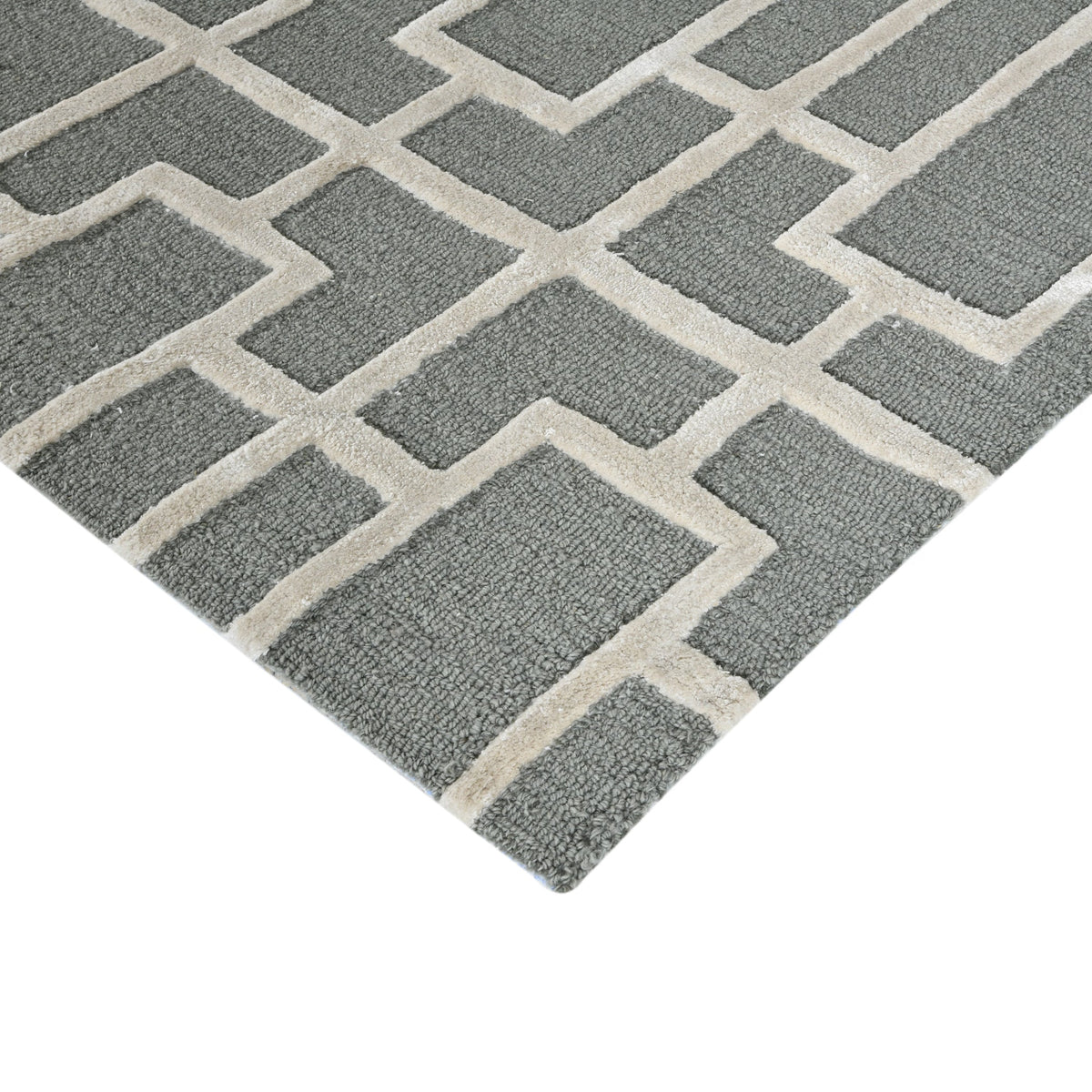 Saraswati Global Rug, Premium Wool Area Rug, 4x6 Feet, Luxury Rug, Ideal for Bedroom, Living Room, and Dining Room, Kids Room, Office Rug, Anti-Skid & Anti Slip Backing Carpet. Saraswati Global