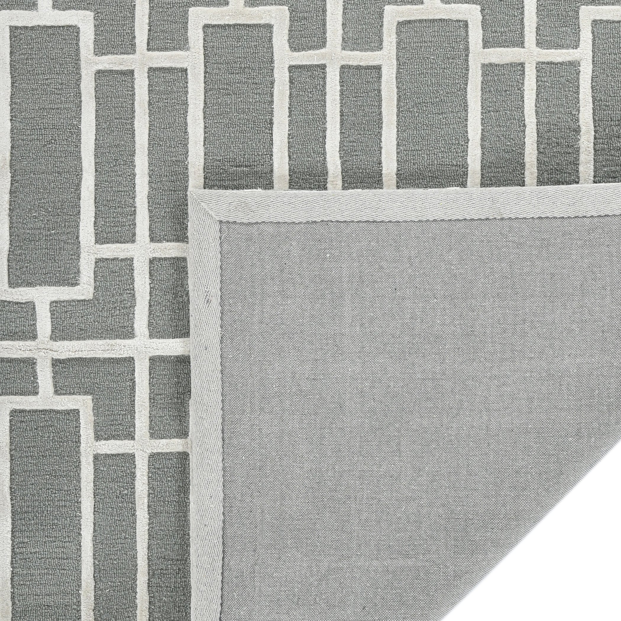 Saraswati Global Hamdmade Wool Rug, Modern Rug, 8x10 Feet Area Rug, Ideal for Bedroom, Living Room, and Dining Room, Kids Room, Office Rug, Anti-Skid & Anti Slip Backing Carpet. Saraswati Global