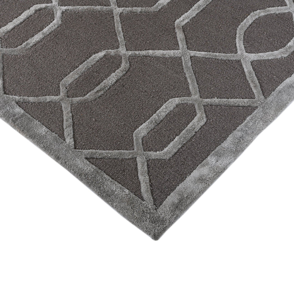 Saraswati Globle Hand-Tufted Rug, Wool Viscose Rug, Indian Rug, Area Rug, Modern Rug, Ideal for Bedroom, Living Room, and Dining Room, Kids Room, Office Rug, Anti Slip & Anti Skid Baking Carpet (8x10). Saraswati Global