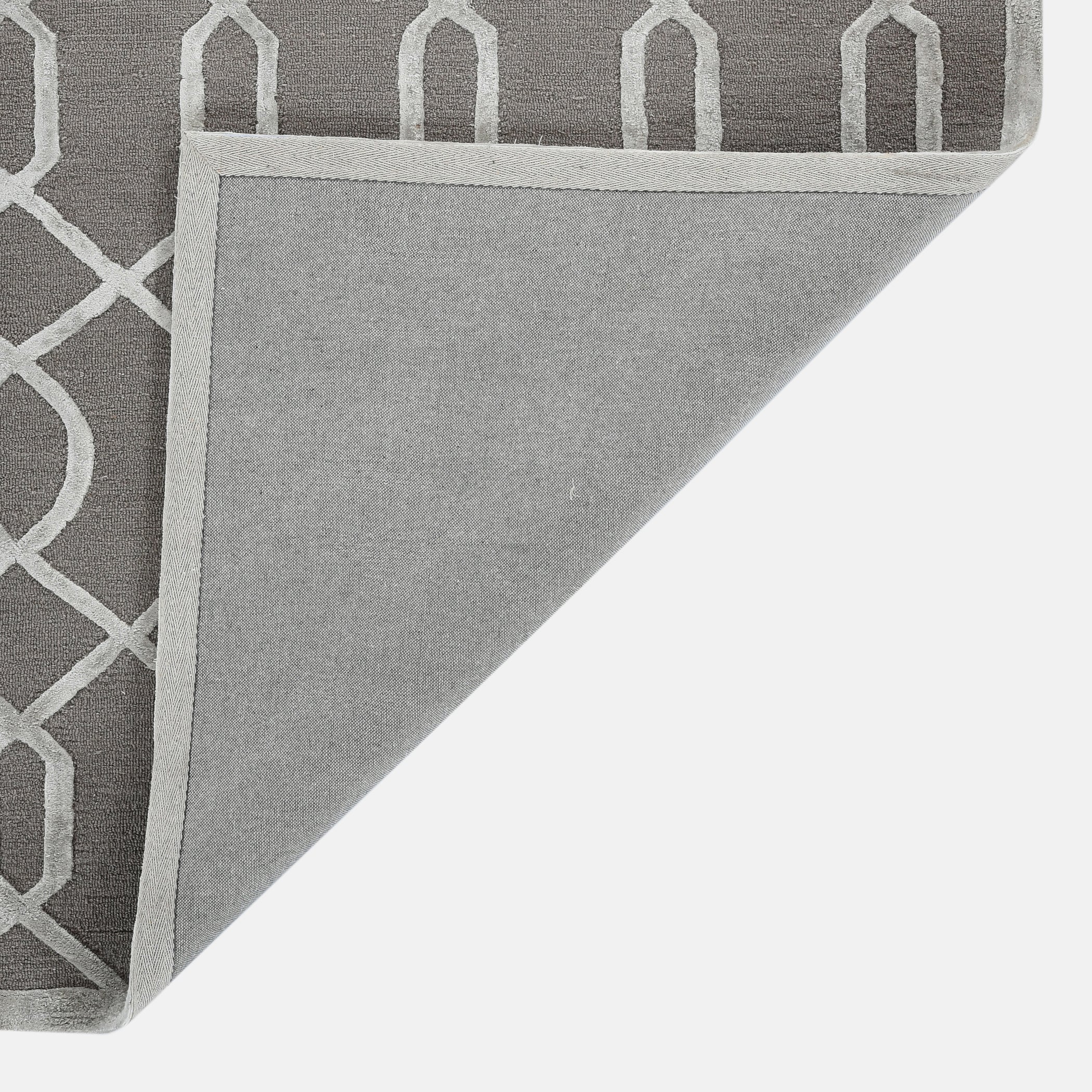 Saraswati Globle Hand-Tufted Rug, Wool Viscose Rug, Indian Rug, Area Rug, Modern Rug, Ideal for Bedroom, Living Room, and Dining Room, Kids Room, Office Rug, Anti Slip & Anti Skid Baking Carpet (8x10). Saraswati Global