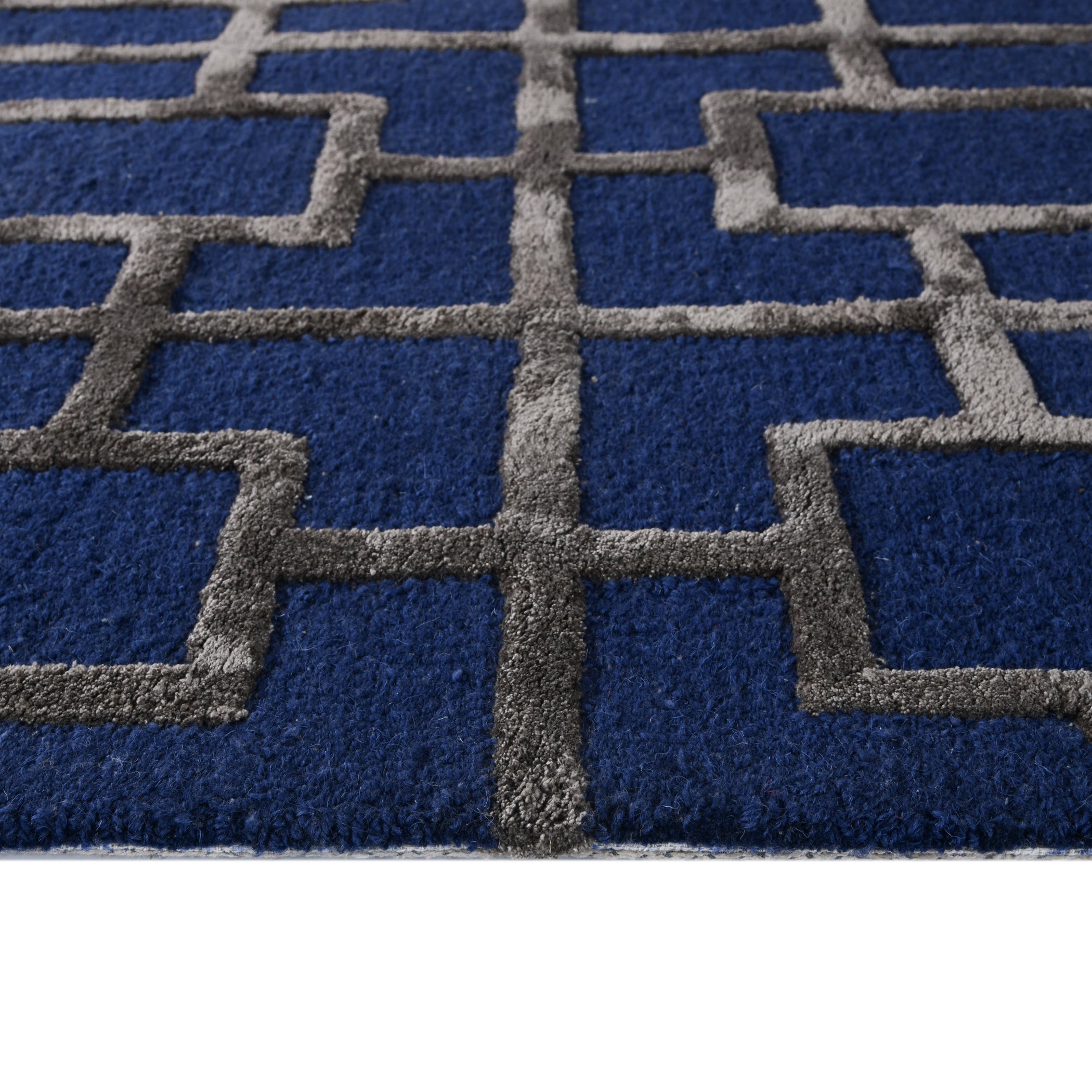 Saraswati Global Rug Luxury Handcrafted Floral Area Rug - 8x10 Feet, Premium Wool, Anti-Skid & Anti Slip Cotton Backing Carpet , Ideal for Bedroom, Living Room, and Dining Room, Kids Room, Office.