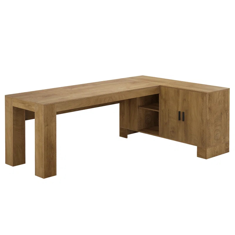 Ouch Cart L-Shaped Office Desk with Storage OUCH CART