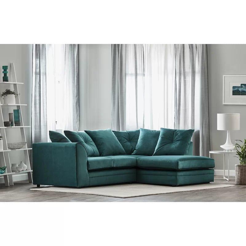 Laren 2 - Piece Upholstered Corner Sofa - Ouch Cart