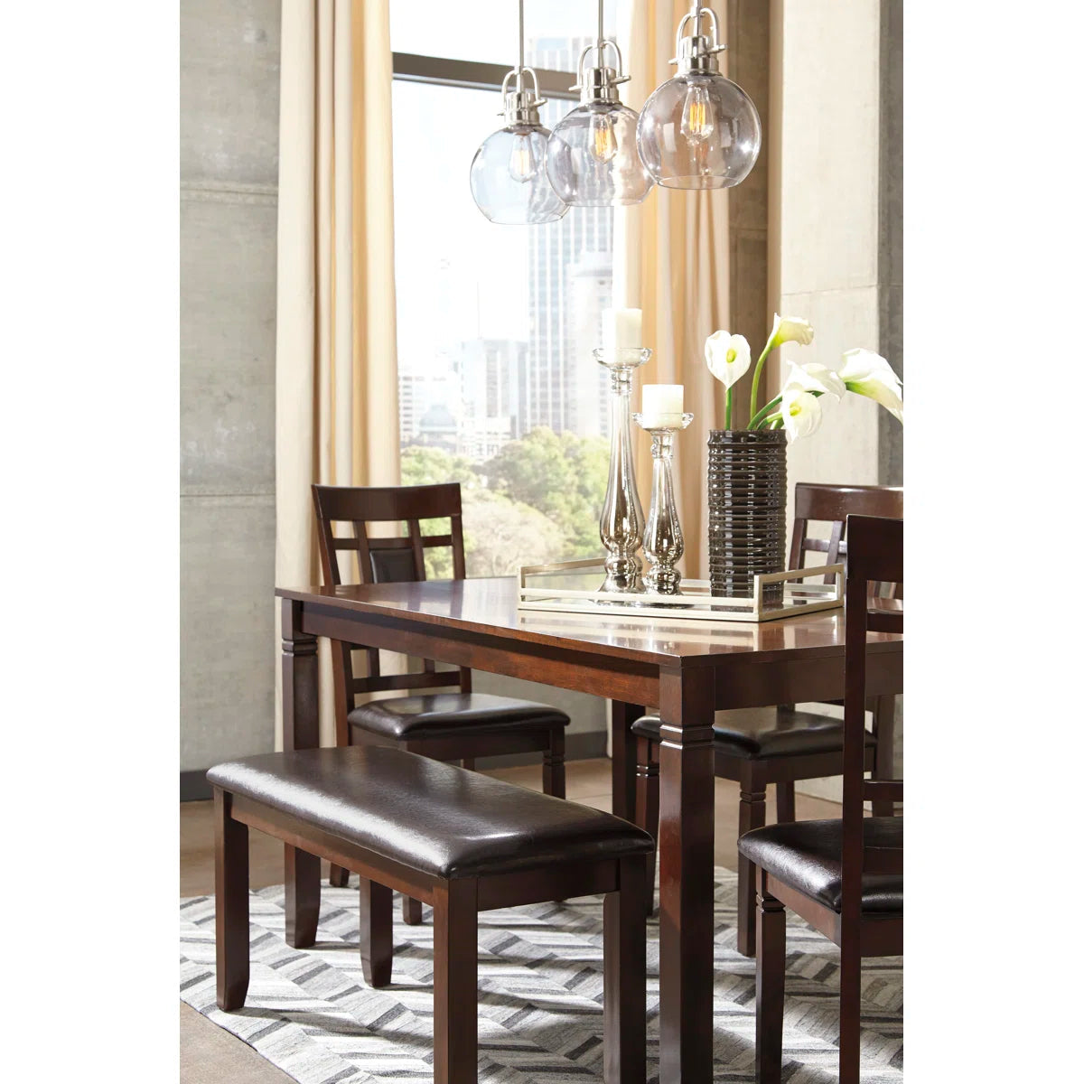 Leger 6 Piece Dining Set OUCH CART