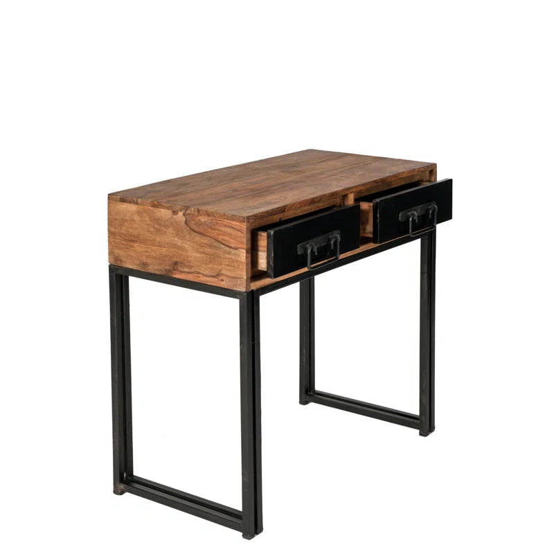 Yael Solid Wood Console Table Ouch Cart