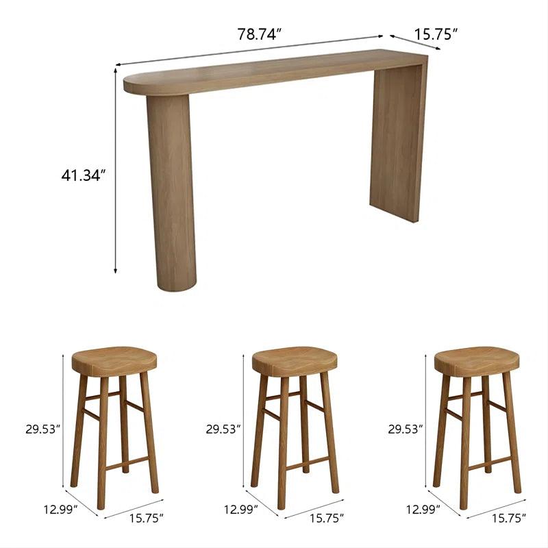 4 - Piece Dining Set - Ouch Cart