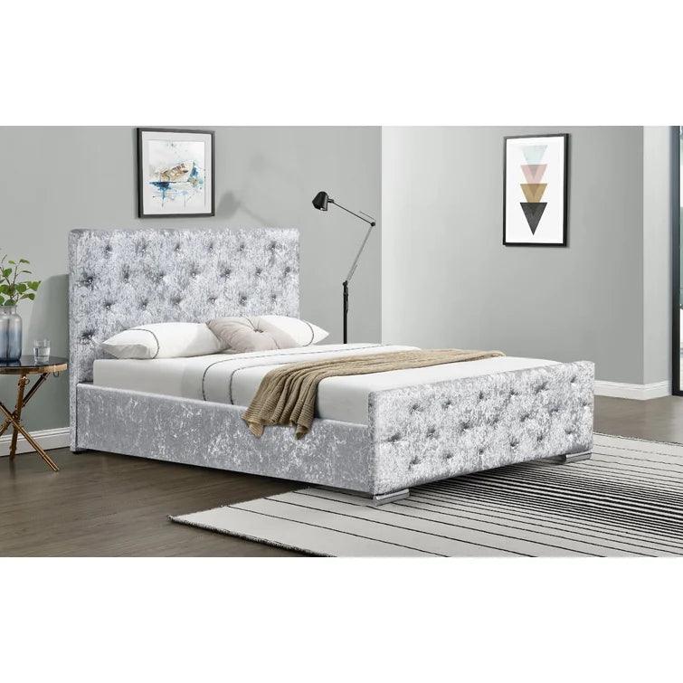 Luther Upholstered Bed Frame - Ouch Cart