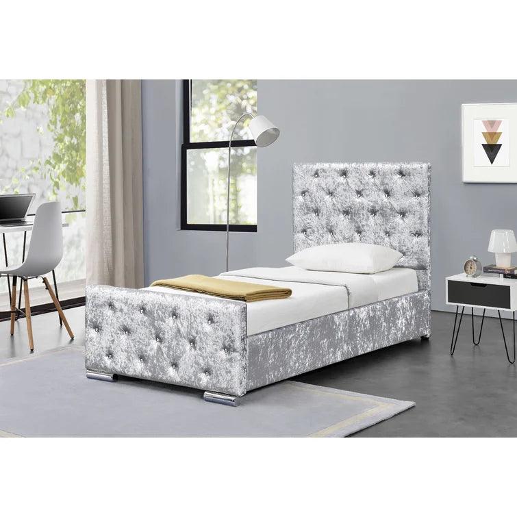 Luther Upholstered Bed Frame - Ouch Cart