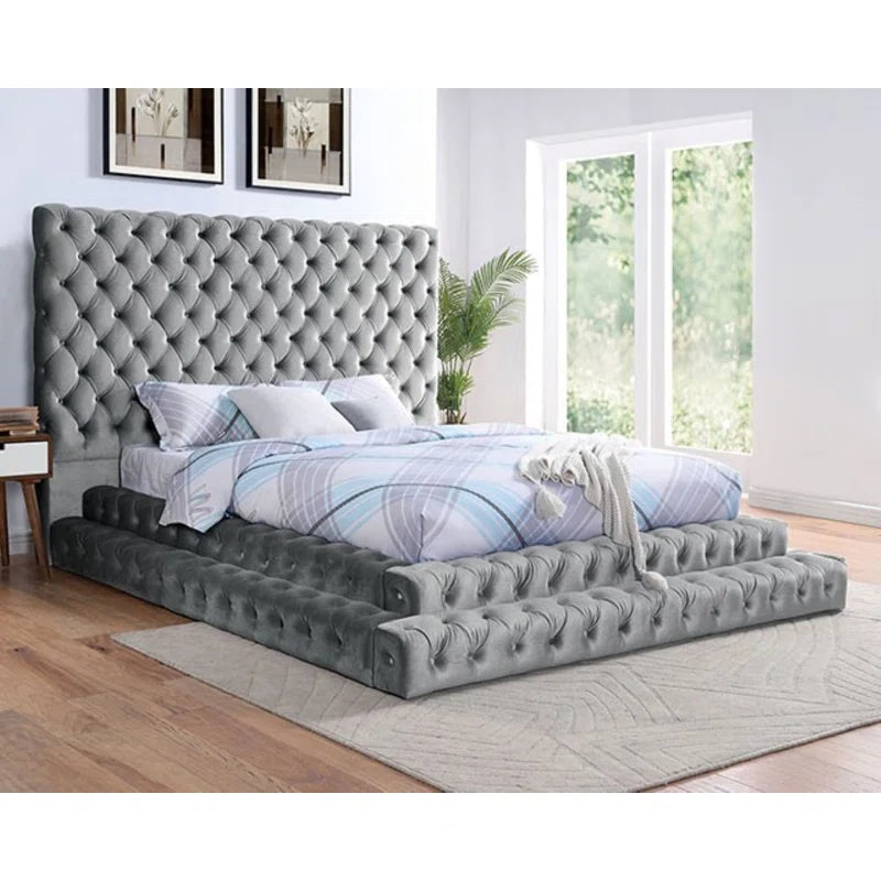 Madera Upholstered Platform Bed OUCH CART