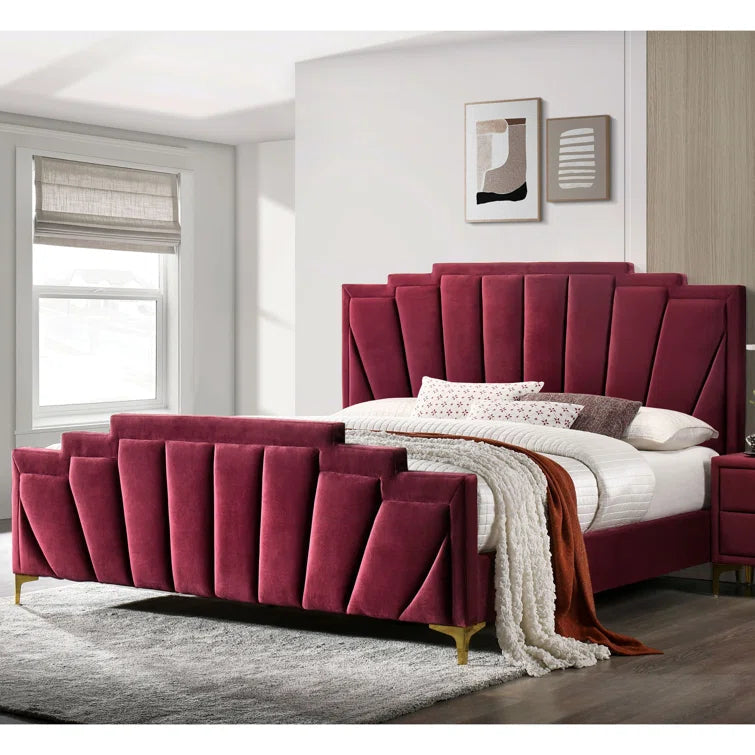 Magalyn Upholstered Platform Bed OUCH CART