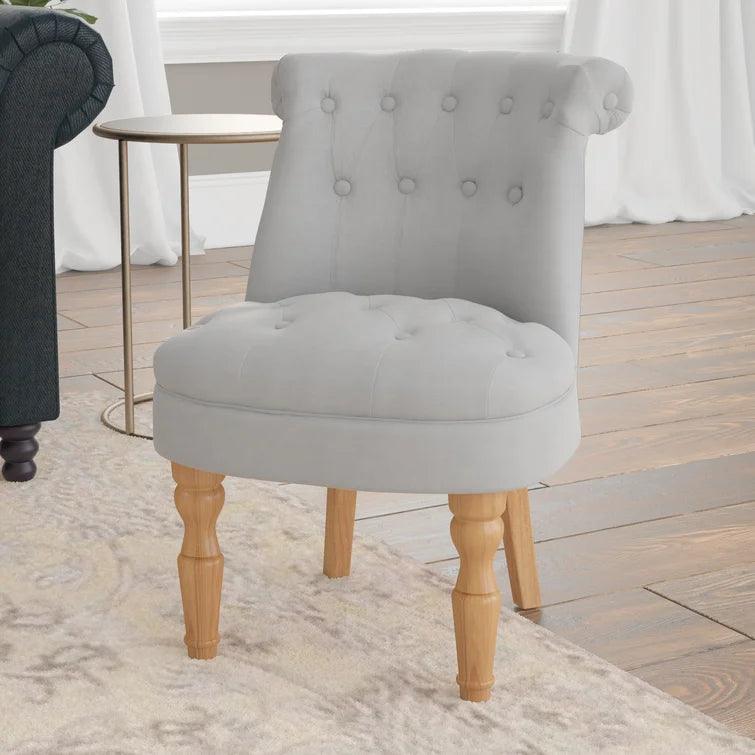 Magdalena Upholstered Slipper Chair - Ouch Cart