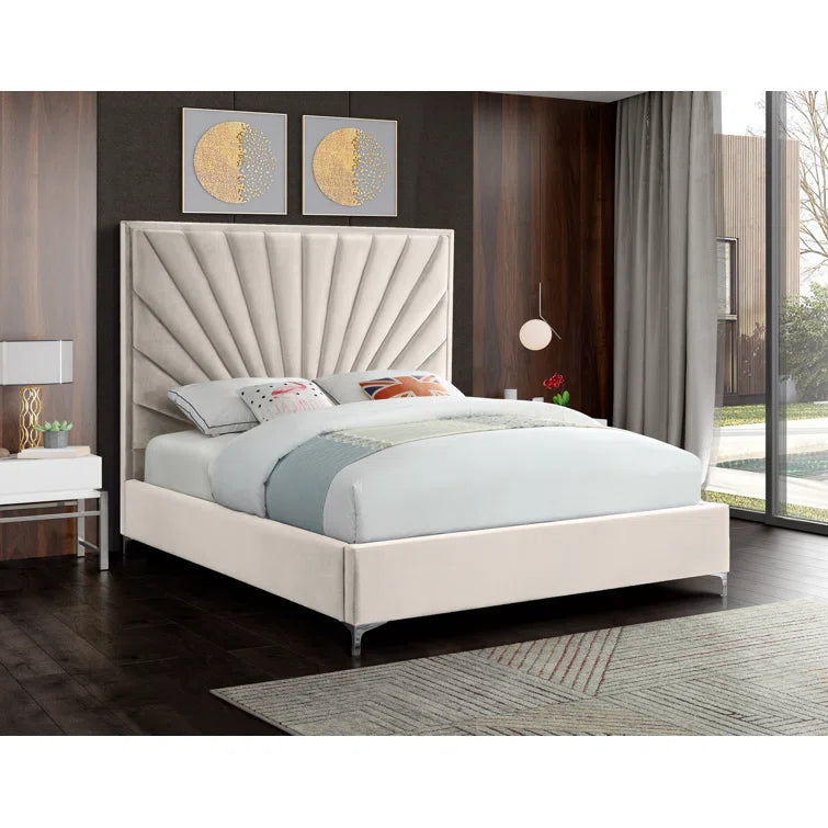 Manila Upholstered Platform Bed OUCH CART