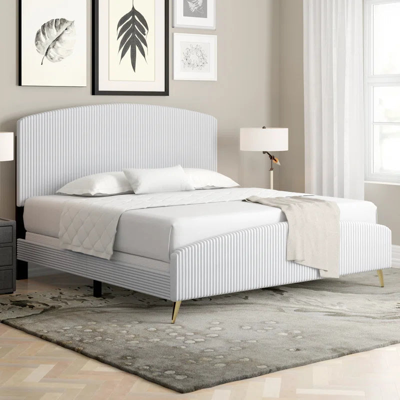 Manningtree Upholstered Standard Bed OUCH CART