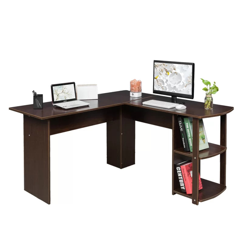 Maximized Efficiency: L-Shaped Computer Desk for Ultimate Workspace Organization Ouch Cart