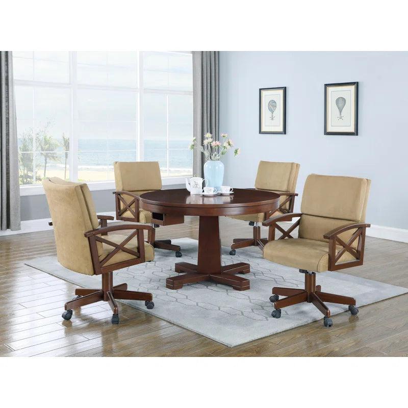 5 - Piece Pedestal Dining Set - Ouch Cart