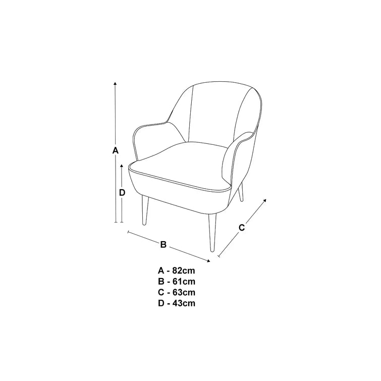 Mcglade Upholstered Armchair