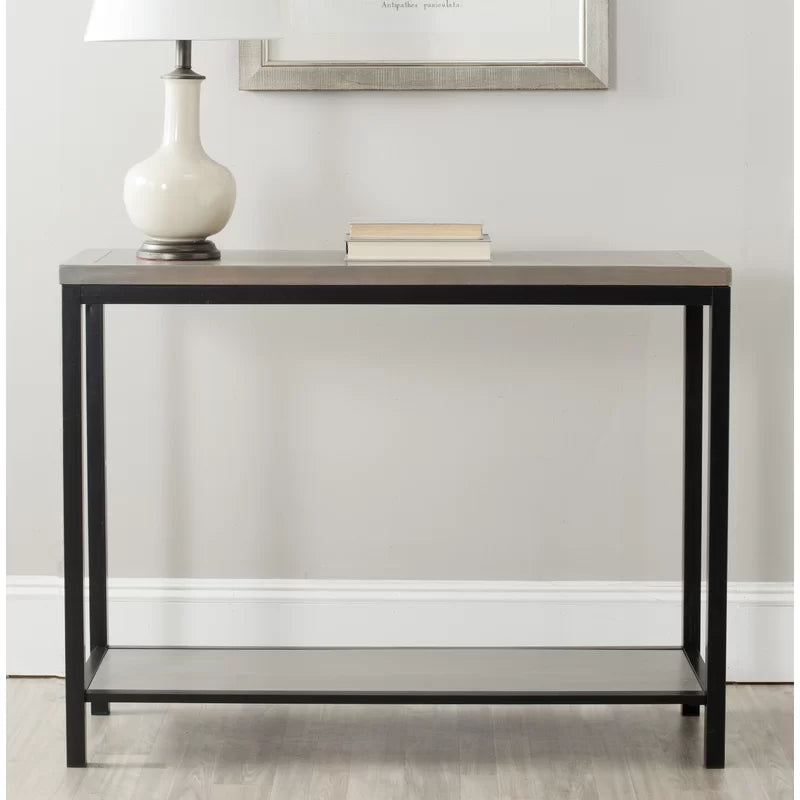 Aidan Solid Wood Top Console Table