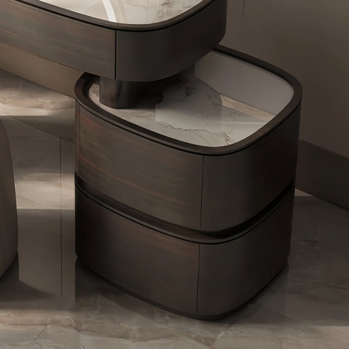 Mhosin Dressing Table without Mirror – Modern Makeup Organizer