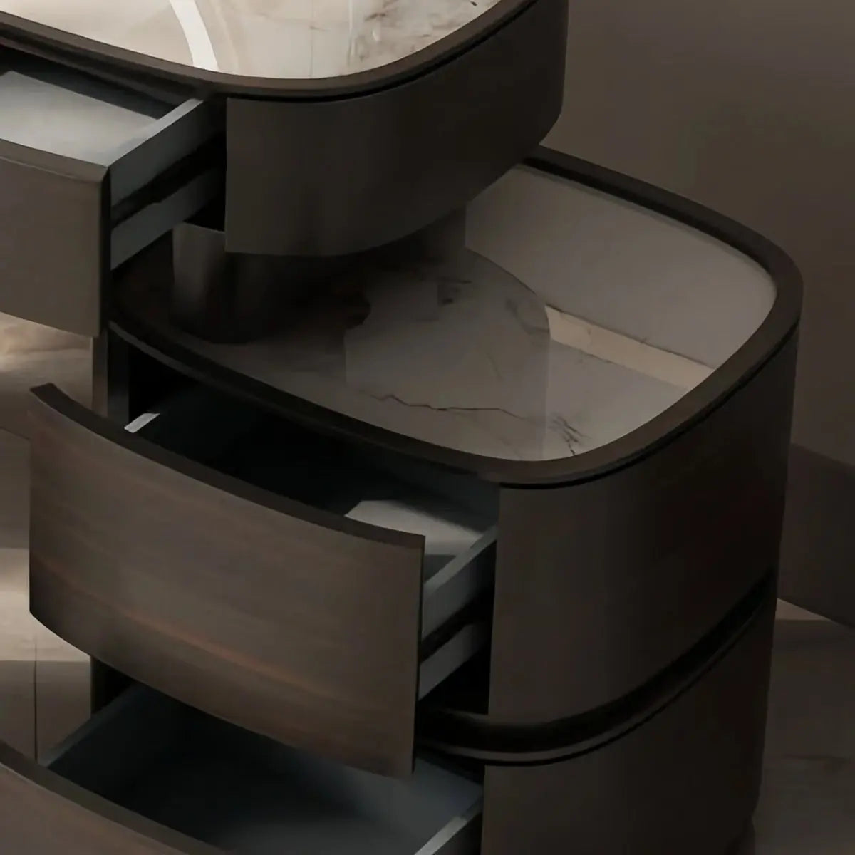 Mhosin Dressing Table without Mirror – Modern Makeup Organizer