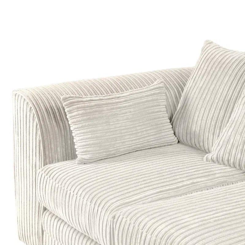 Moana 2 - Piece Upholstered Corner Sofa - Ouch Cart