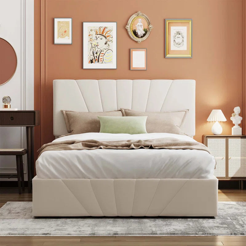Modern Bed Frame, Platform Bed, Storage Bed