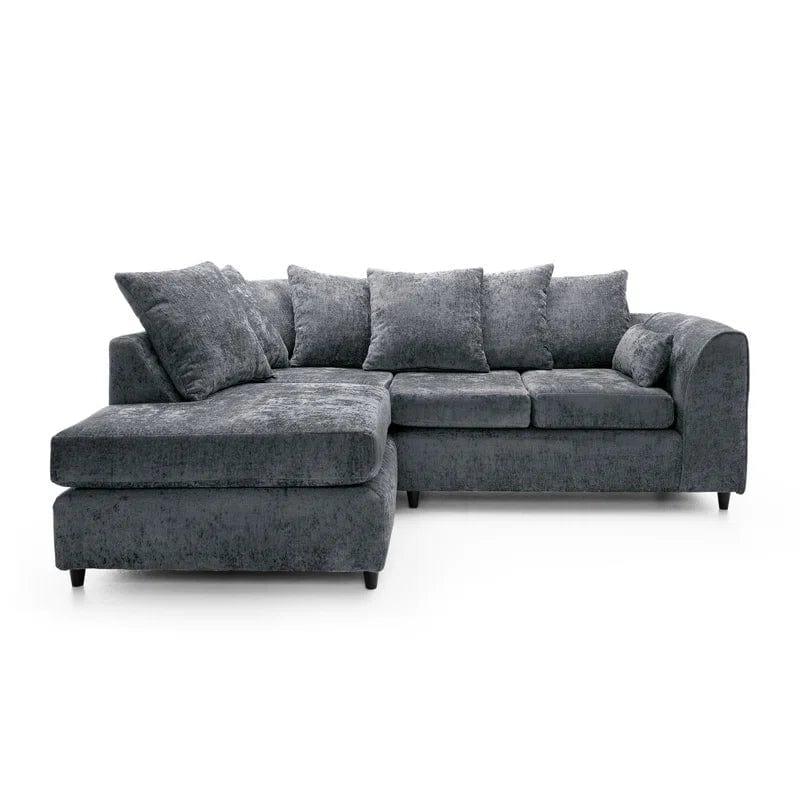 Monaco 2 - Piece Upholstered Corner Sofa - Ouch Cart