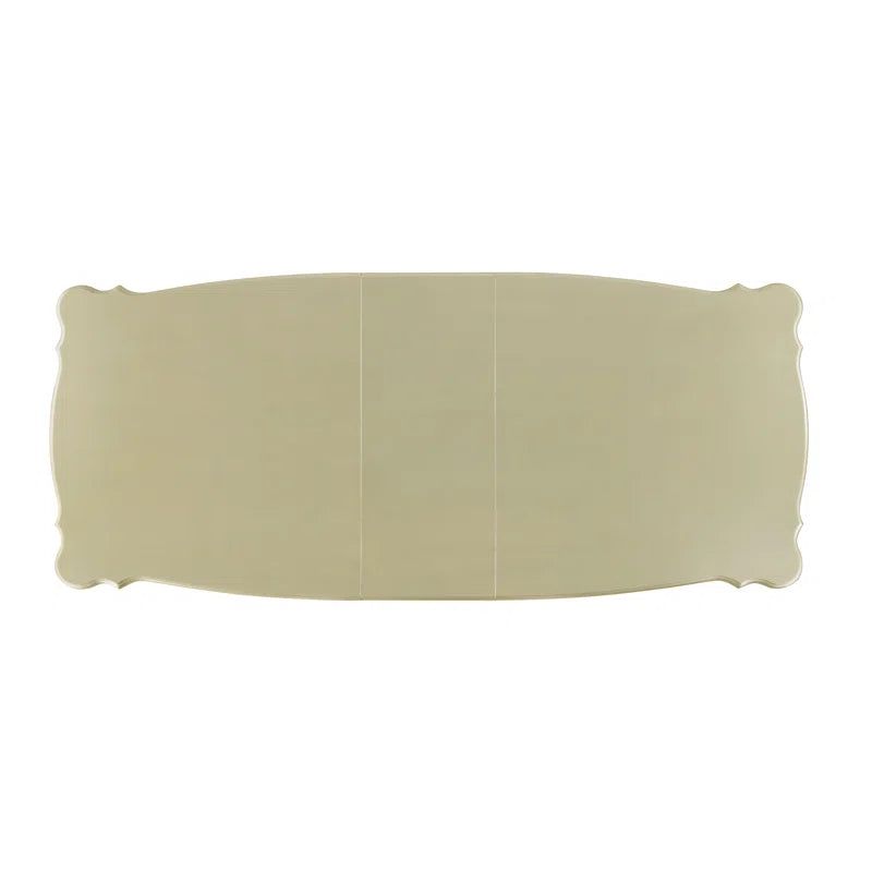 Monique 5-Piece Solid Wood Dining Set in Champagne