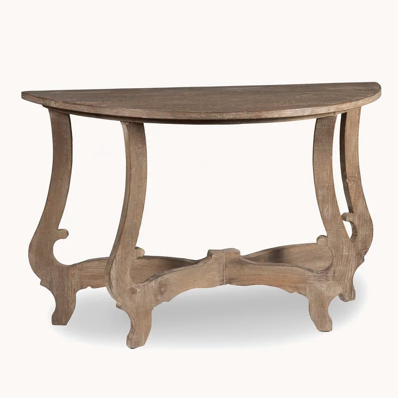 Willow Half Moon Console Table Ouch Cart