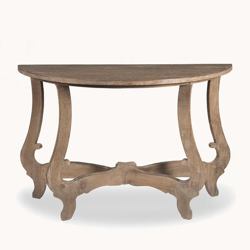 Willow Half Moon Console Table Ouch Cart