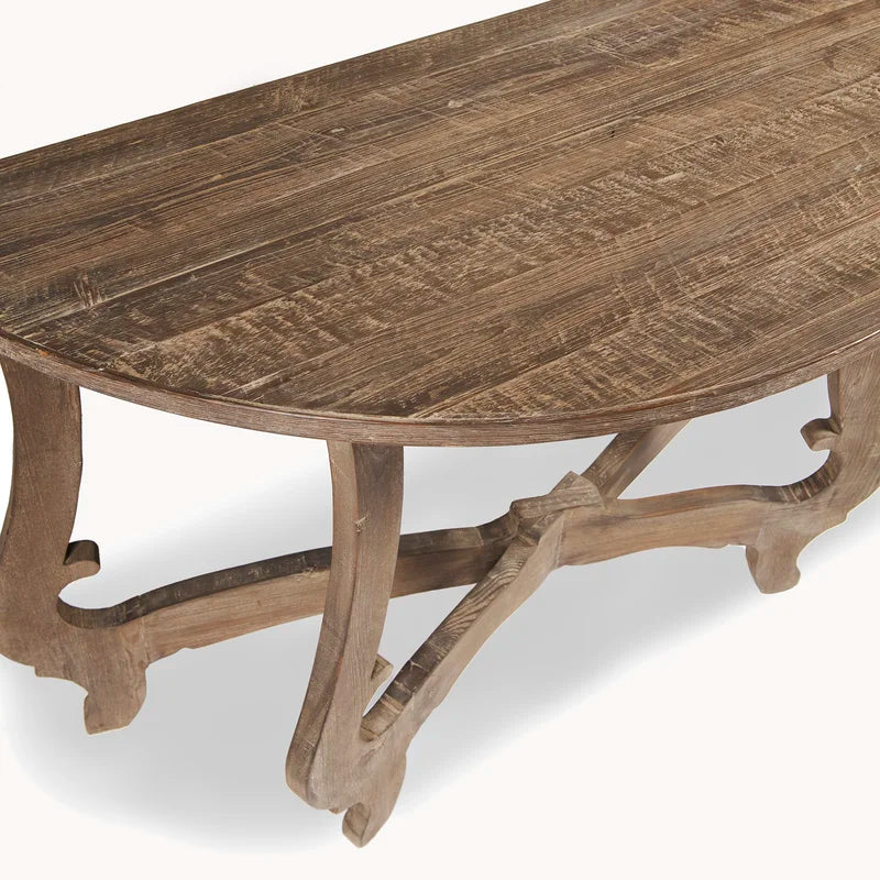 Willow Half Moon Console Table Ouch Cart