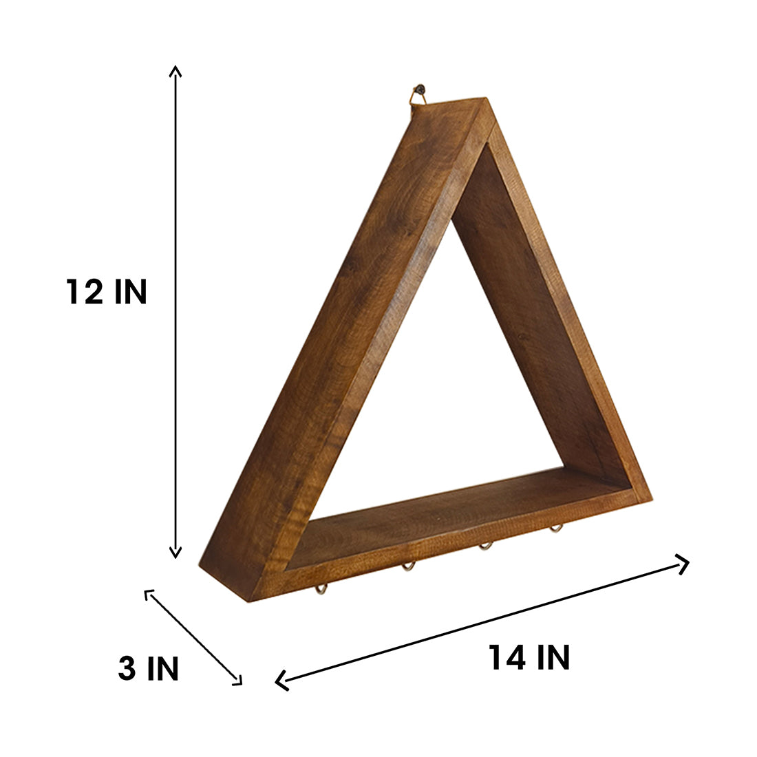 NOAH Wooden Wall Organiser with Key Holders