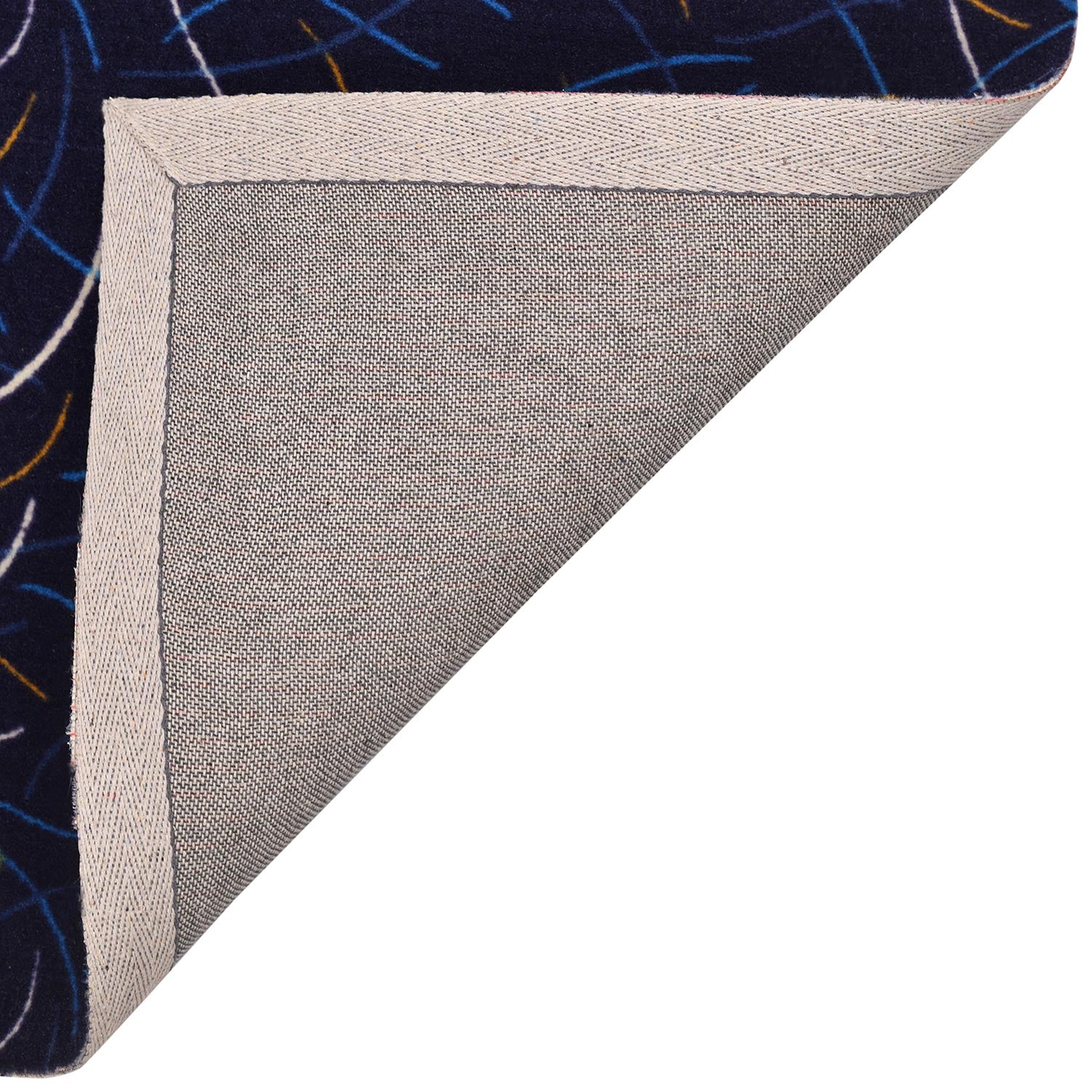 Saraswati Global Luxury Premium Rug Hand-Woven Area Rug, Anti-Slip Backing Carpet 3x5 Feet