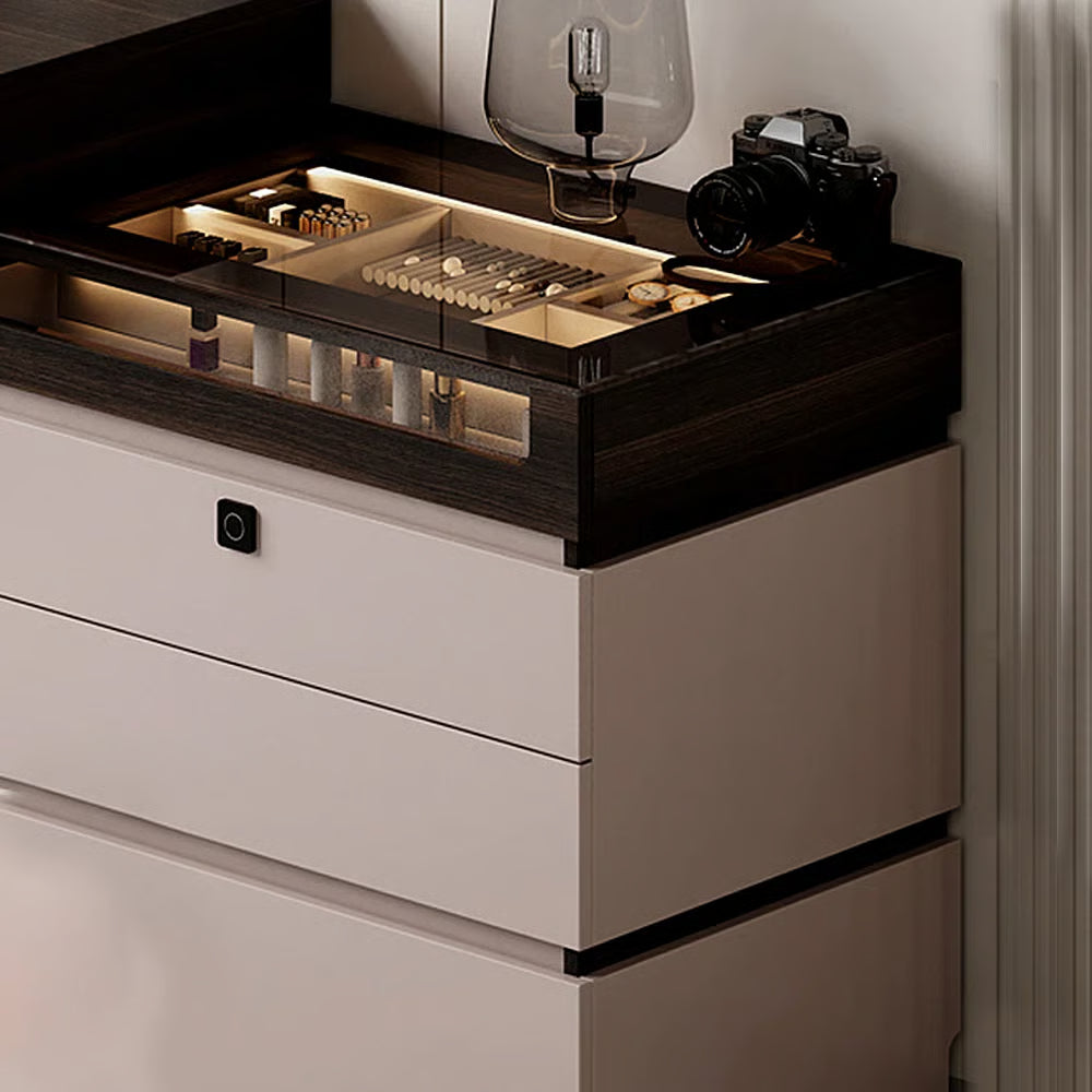 Naithain Dressing Table – Modern Makeup Vanity with Drawers-OUCH CART |Dressing table