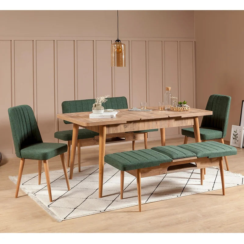Elegant Dining Set: Perfect Blend of Style and Comfort for Your Home Ouch Cart