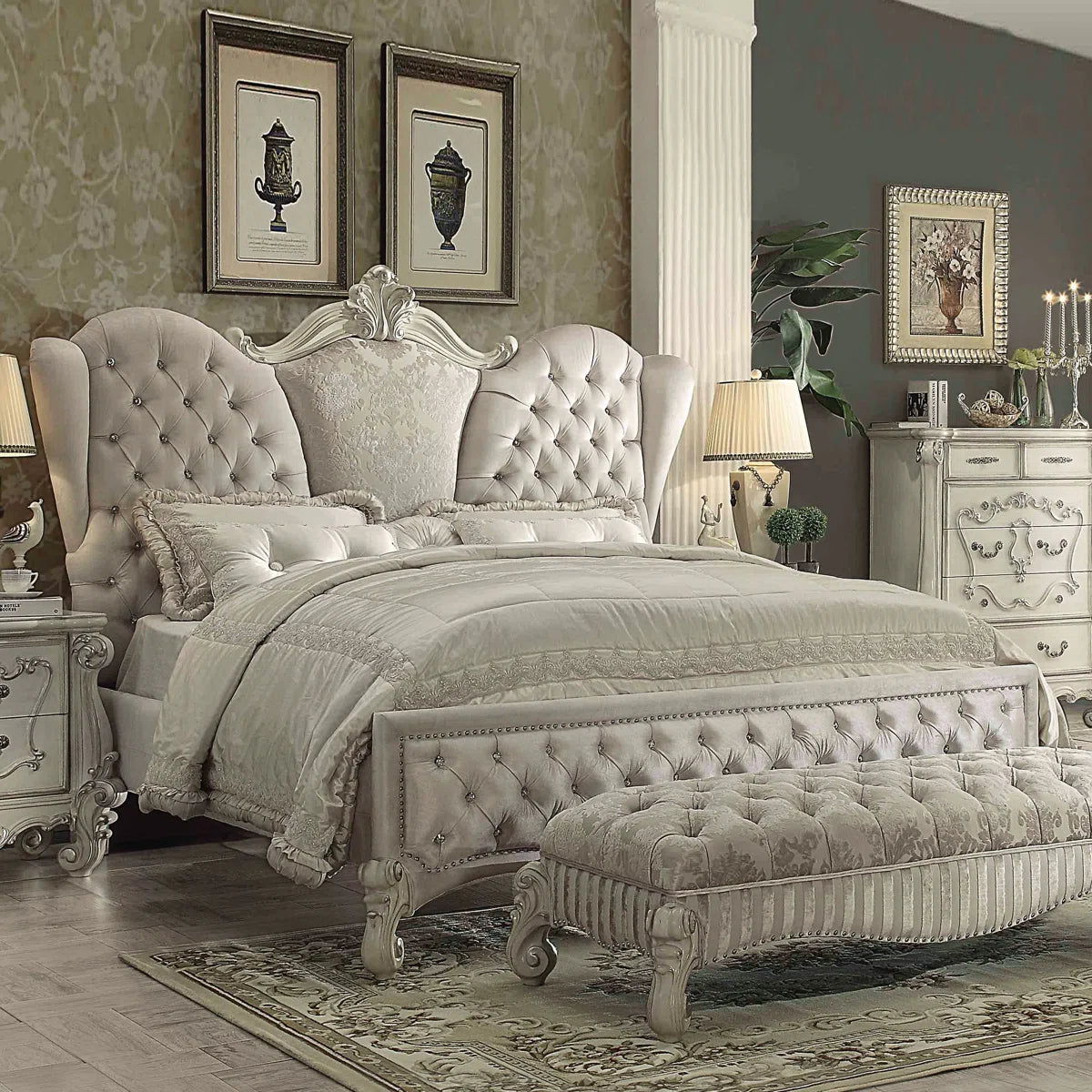 Nekoma Upholstered Standard Bed - OUCHCART | Bed