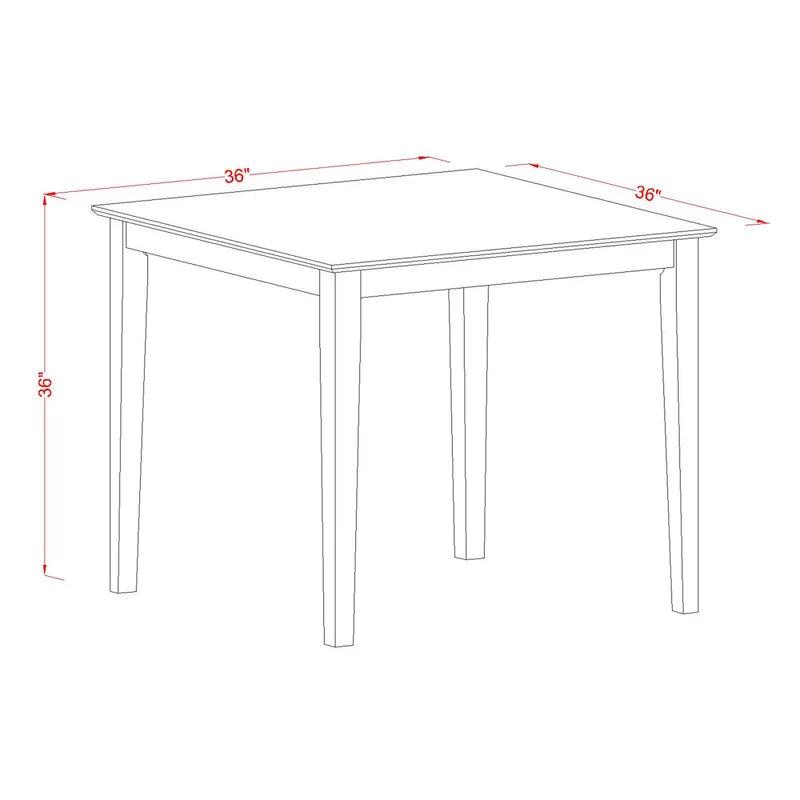 Solid Wood Dining Set - Ouch Cart