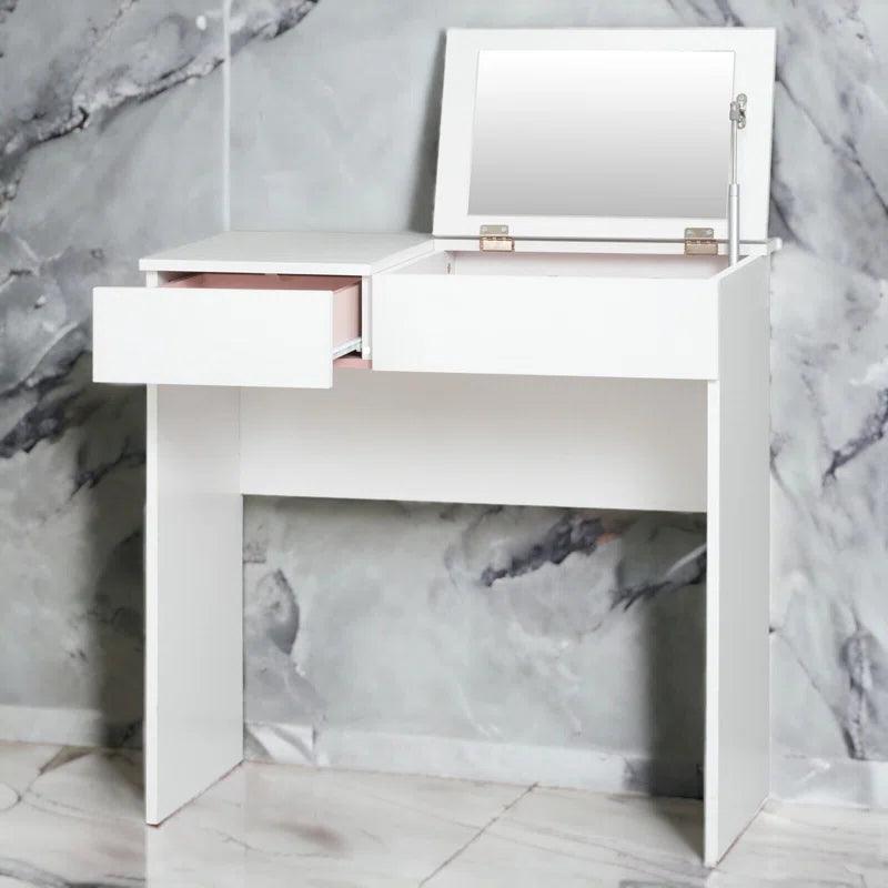 Arthur Dressing Table with Mirror - Ouch Cart