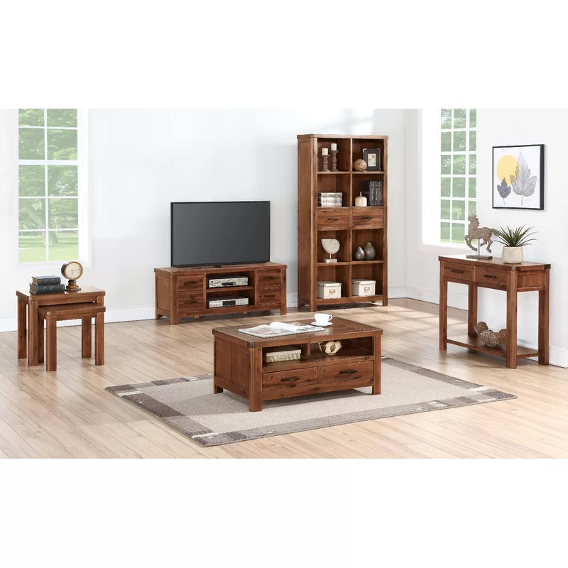 Aleksi Solid Wood Console Table Ouch Cart