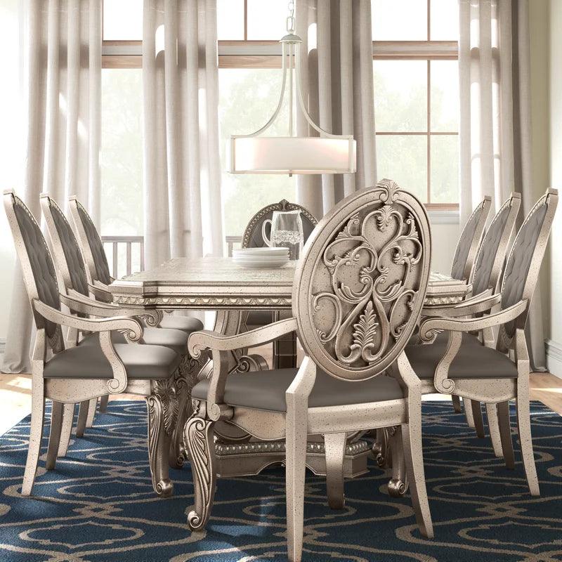 9 - Piece Double Pedestal Dining Set
