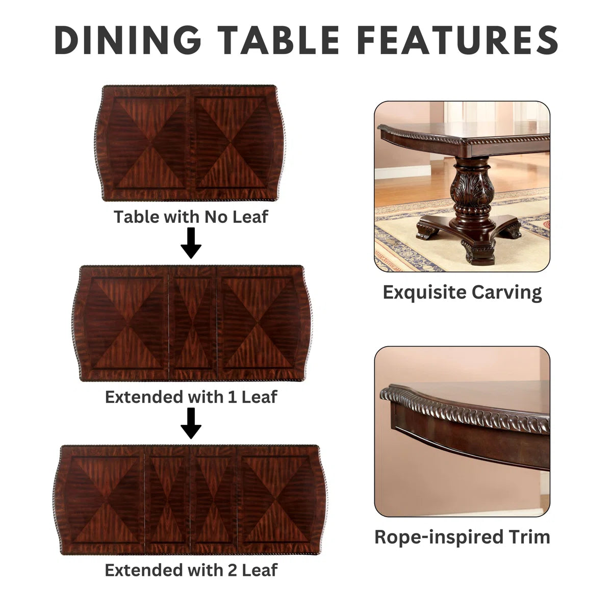 Palmyra 9-Piece Dining Table Set