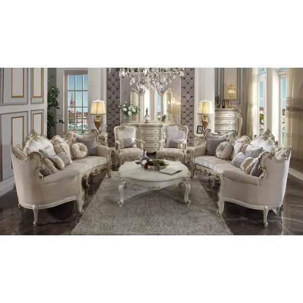 Ouch Cart Picardy Traditional Accent Chair with Cabriole Legs OUCH CART