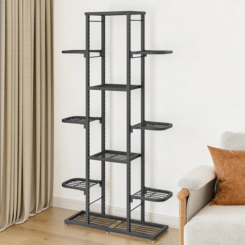 7-Tier Iron Plant Stand – Indoor & Outdoor Use OUCH CART