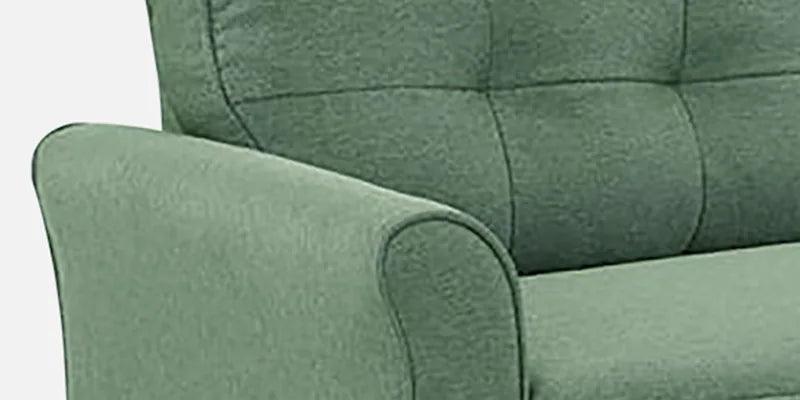 Fabric 3 Seater Sofa In Green Colour - Ouch Cart