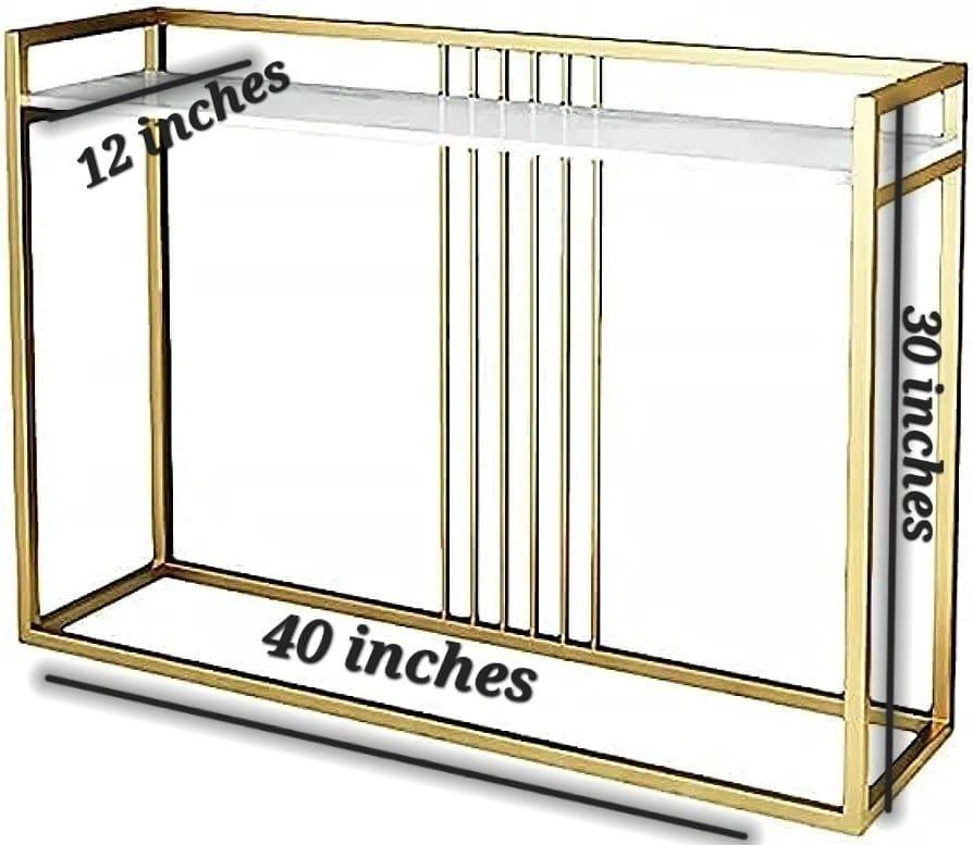 Carvel Cross Console Table - Ouch Cart