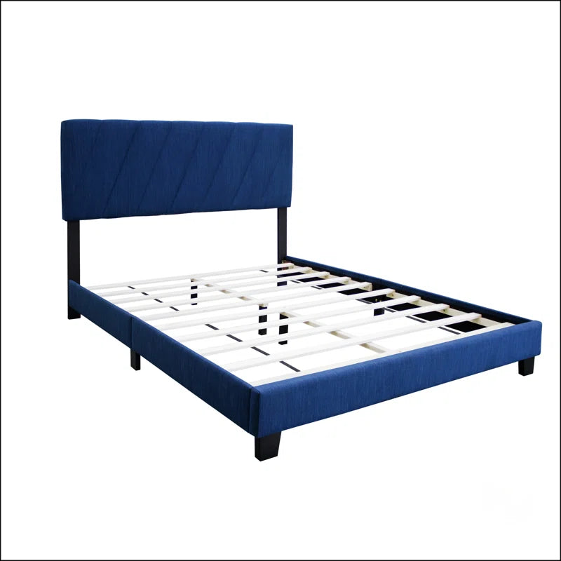 Queen Size Adjustable Upholstered Bed OUCH CART