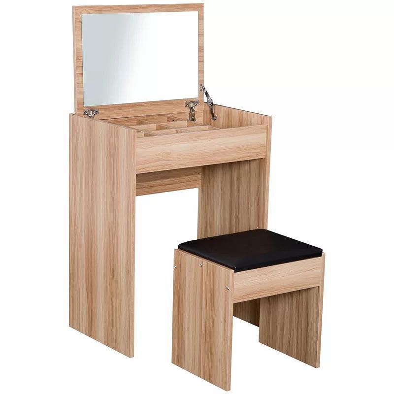 Maja Dressing Table with Mirror - Ouch Cart